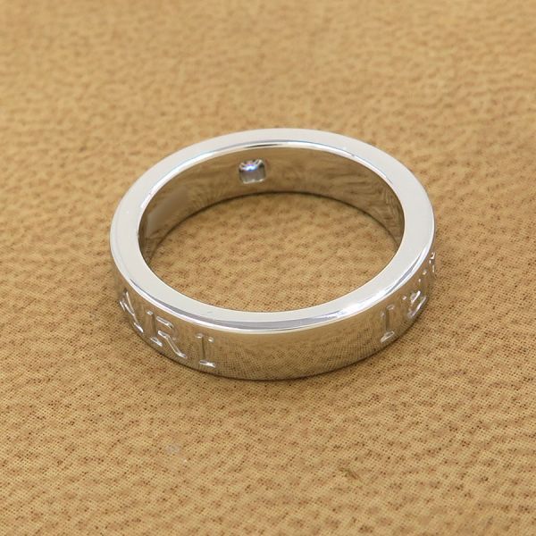 Bvlgari Bulgari Double Logo Ring Diamond 8.5 — view 4