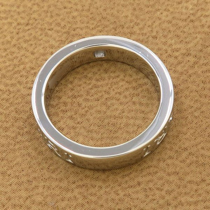 Bvlgari Bulgari Double Logo Ring Diamond 8.5 — view 5