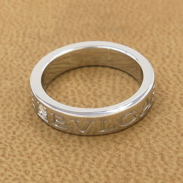 Bvlgari Bulgari Double Logo Ring Diamond 8.5 — view 3