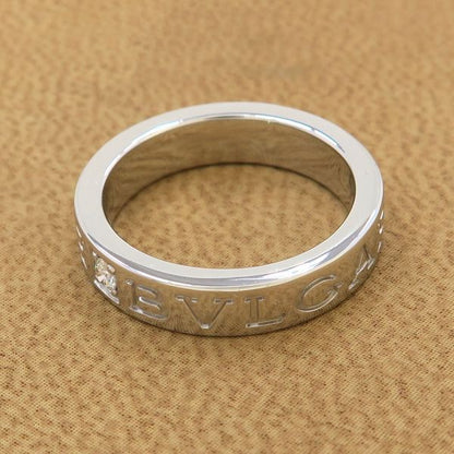 Bvlgari Bulgari Double Logo Ring Diamond 8.5 — view 3