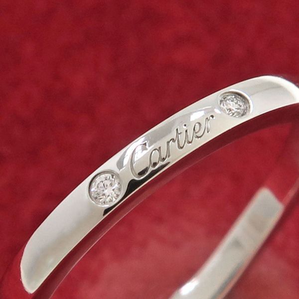 Cartier Ballerina Wedding Ring Diamond Flat — view 5