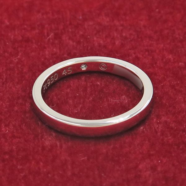 Cartier Ballerina Wedding Ring Diamond 45 Flat — view 4