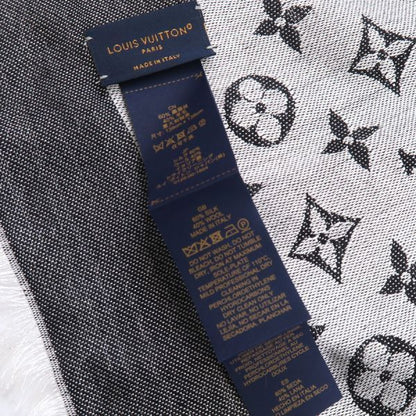 Louis Vuitton Shawl Monogram Denim Scarf — view 8