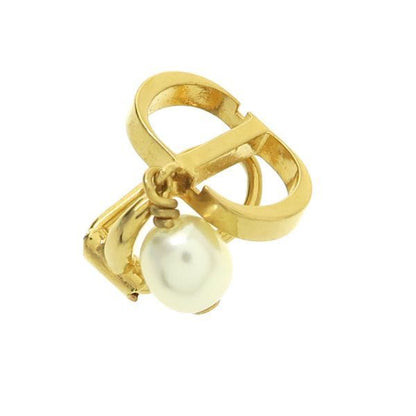 Dior Petit CD Clip Earrings — view 4