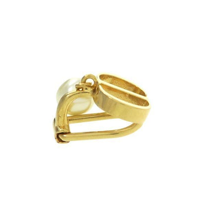 Dior Petit CD Clip Earrings — view 5