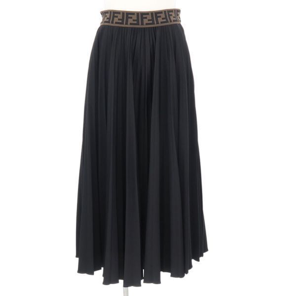 Fendi Zucca Skirt Black