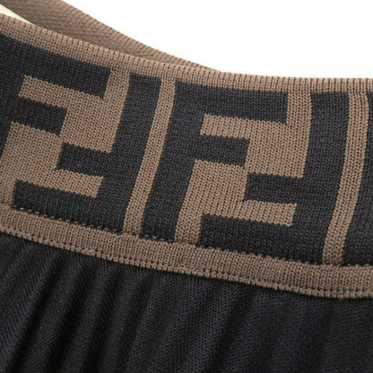 Fendi Zucca Skirt Black — view 4