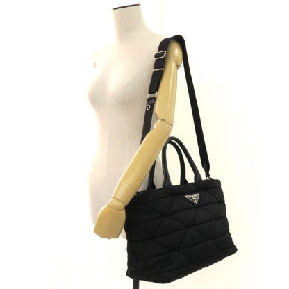 Prada Re-Nylon Padded 2-Way Messenger Bag — view 9