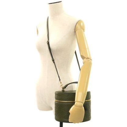 Gucci Guccissima Vanity Bag Khaki — view 9