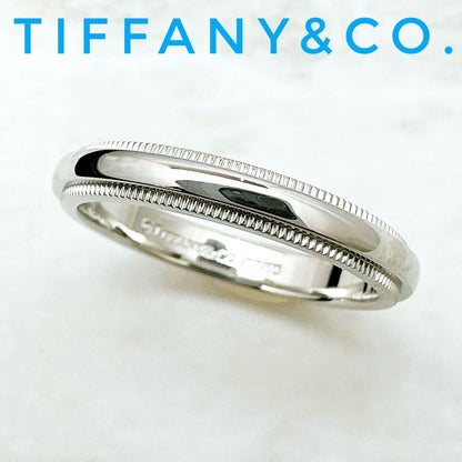 Tiffany & Co Mil Gray Platinum Ring