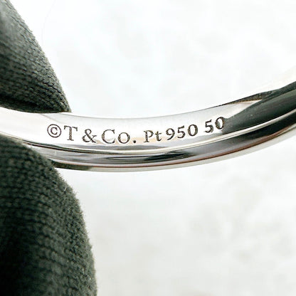 Tiffany & Co Mil Gray Platinum Ring — view 6