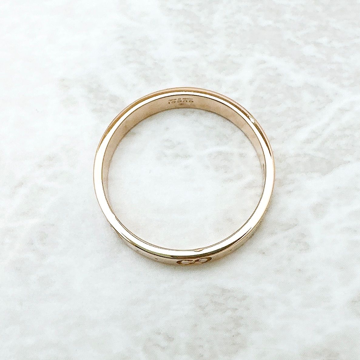 Gucci Icon Pink Gold Ring — view 5