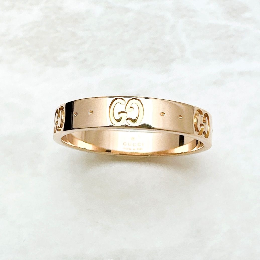 Gucci Icon Pink Gold Ring — view 4