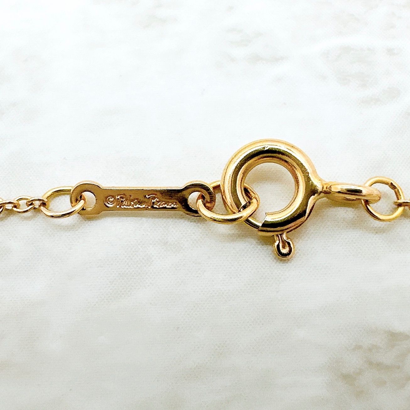Tiffany & Co Kiss Pink Gold Necklace 40 cm — view 5