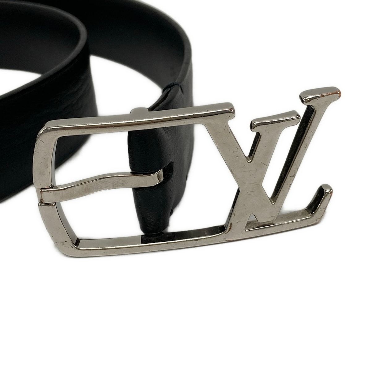 Louis Vuitton Belt Ceinture Neogram Noir Leather Cowhide — view 3