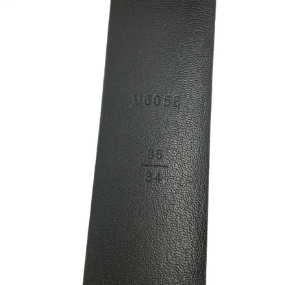 Louis Vuitton Belt Ceinture Neogram Noir Leather Cowhide — view 5