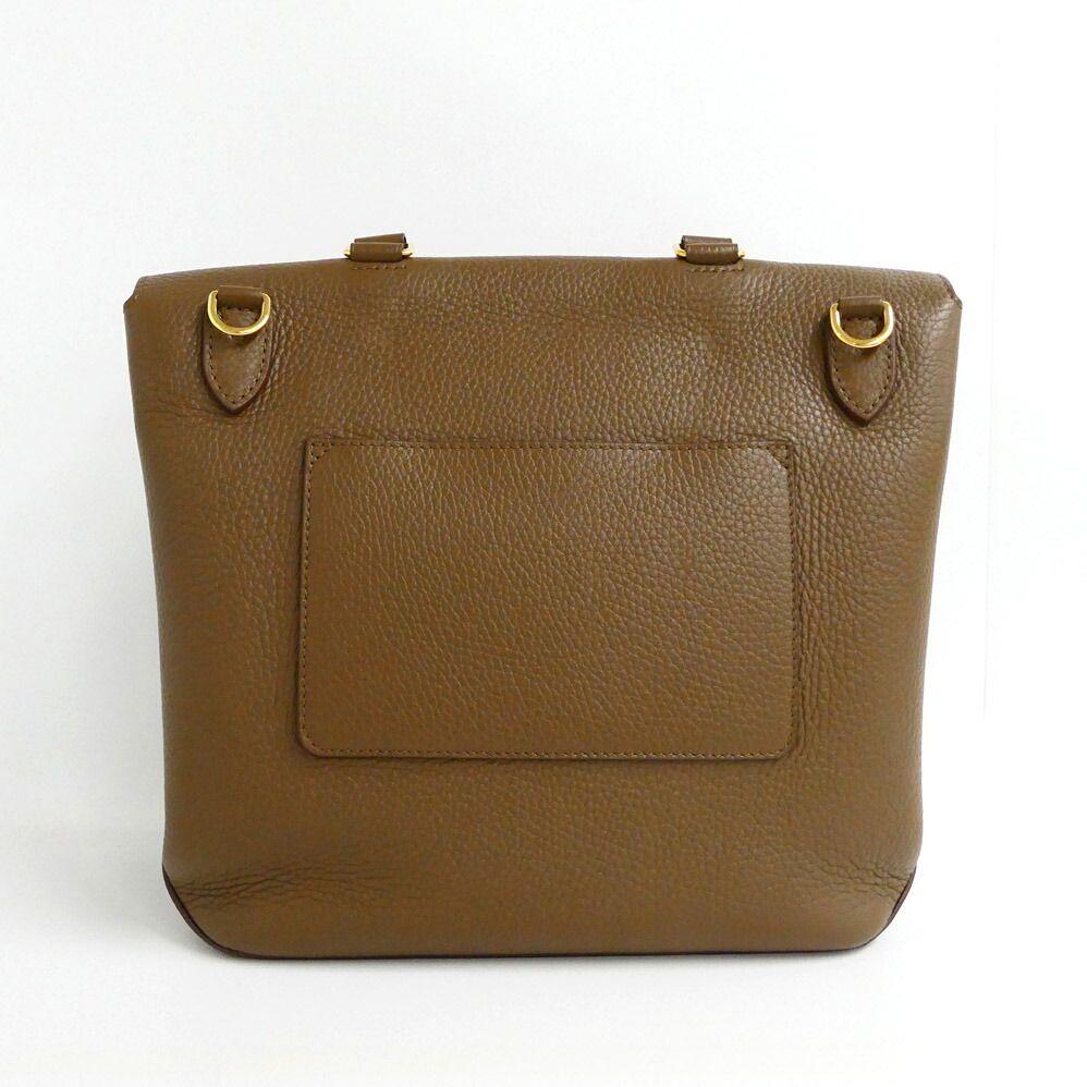 Louis Vuitton Volta Parnassea Taurillon Leather Khaki Taupe Handbag 2-Way — view 2