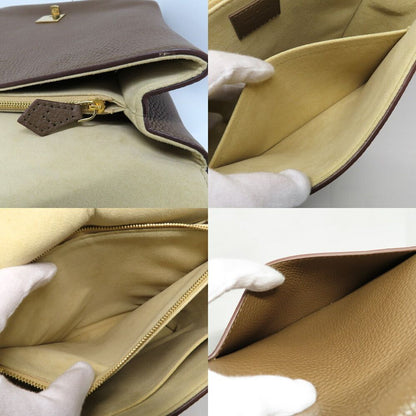 Louis Vuitton Volta Parnassea Taurillon Leather Khaki Taupe Handbag 2-Way — view 6