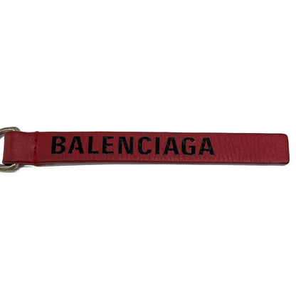 Balenciaga Key Holder Red Leather — view 3