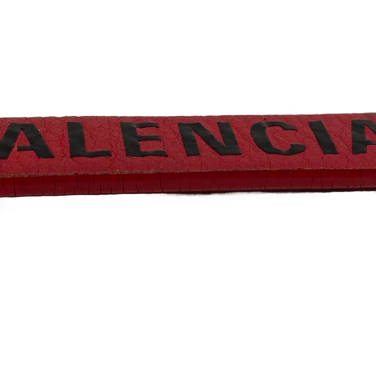 Balenciaga Key Holder Red Leather — view 4