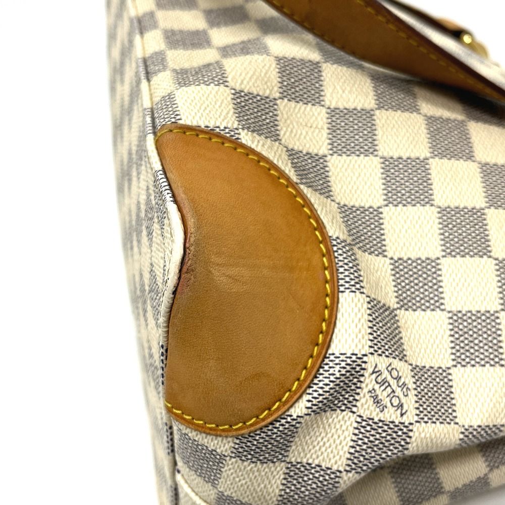 Louis Vuitton Tote Hampstead PM Damier Azur Canvas White — view 5