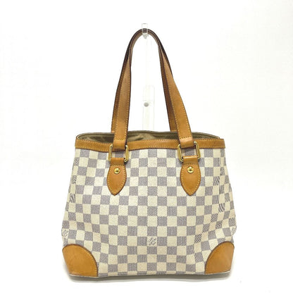 Louis Vuitton Tote Hampstead PM Damier Azur Canvas White — view 2