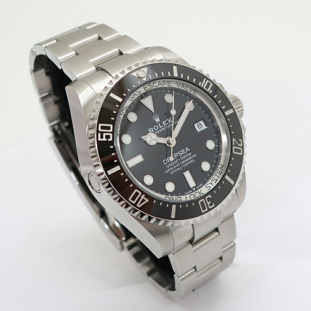 Rolex Ten Sea Dweller Dipsi Black SS Box and Paper Automatic Winding Watch — view 3