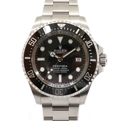 Rolex Ten Sea Dweller Dipsi Black SS Box and Paper Automatic Winding Watch