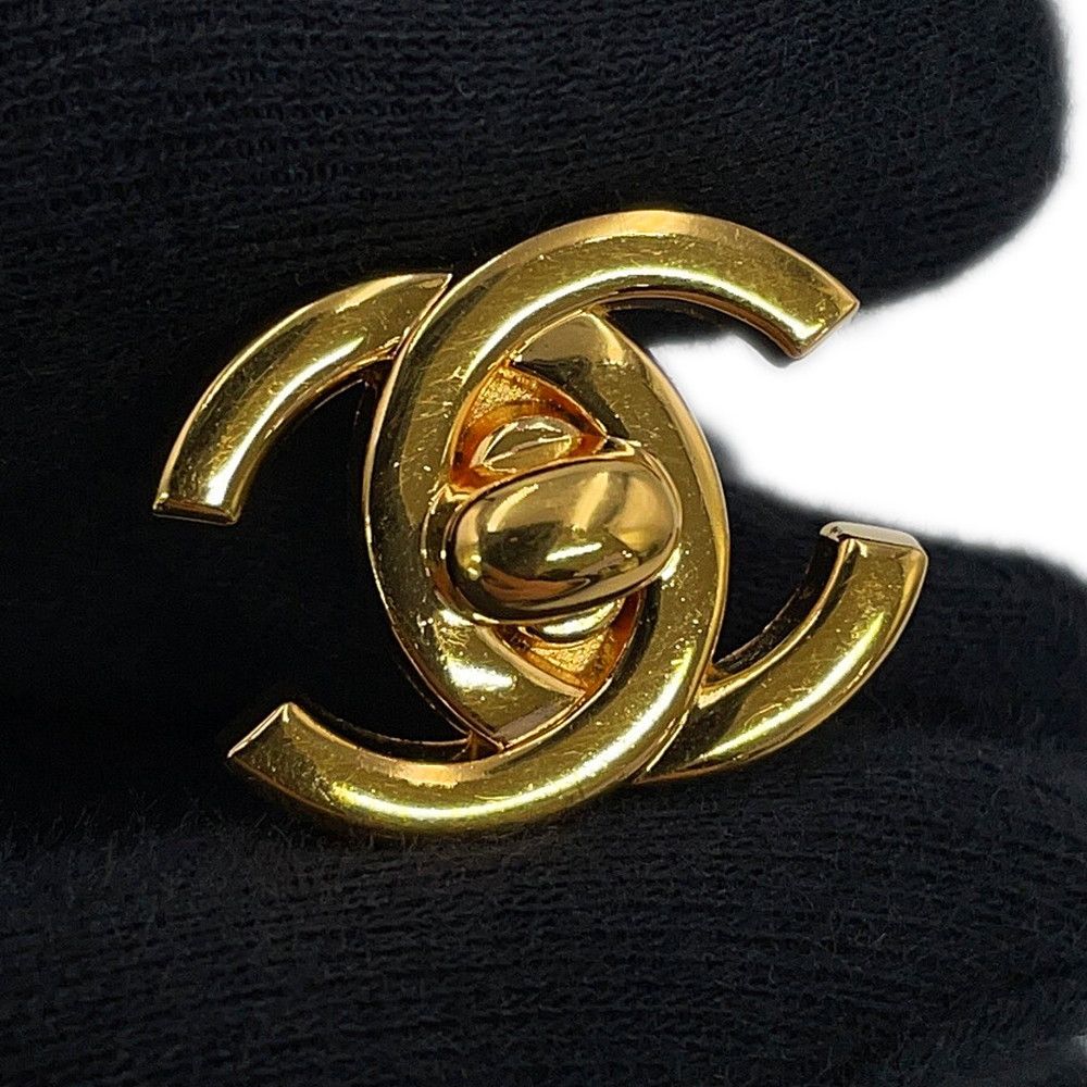 Chanel Earrings CC Logo Turnlock Metal — view 5