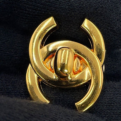 Chanel Earrings CC Logo Turnlock Metal — view 6