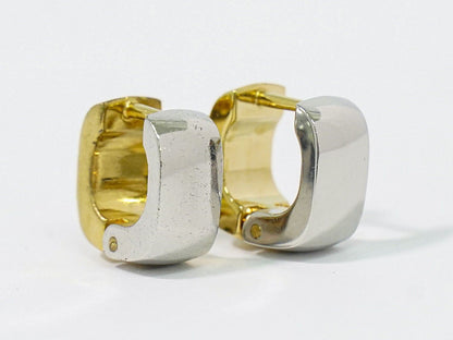 Louis Vuitton LV Book Cles Doreil Nanogram Hoop Earrings Metal Gold Silver — view 2