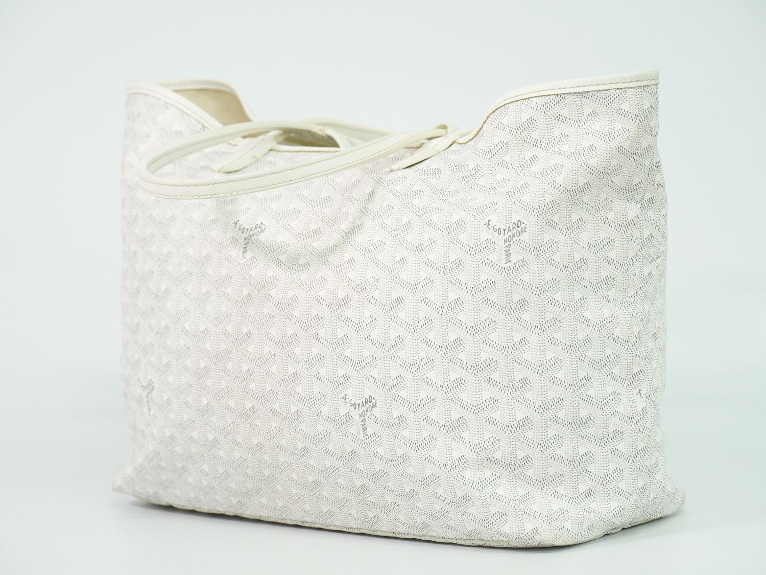 Goyard Saint Louis PM Tote White — view 2