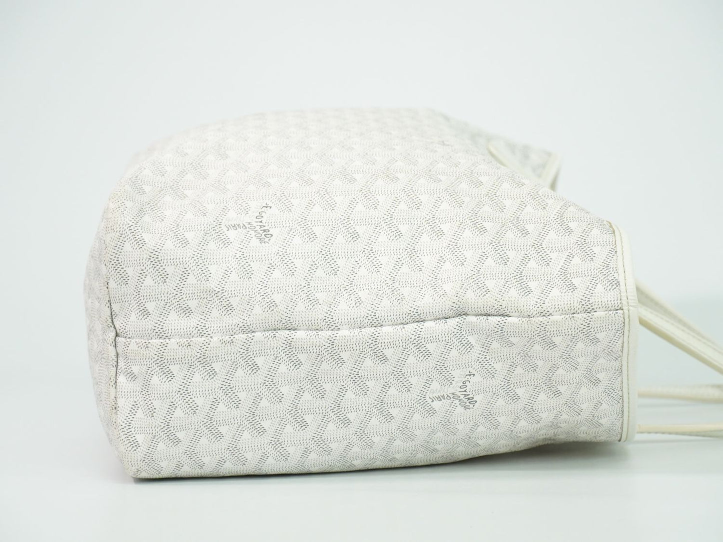 Goyard Saint Louis PM Tote White — view 4
