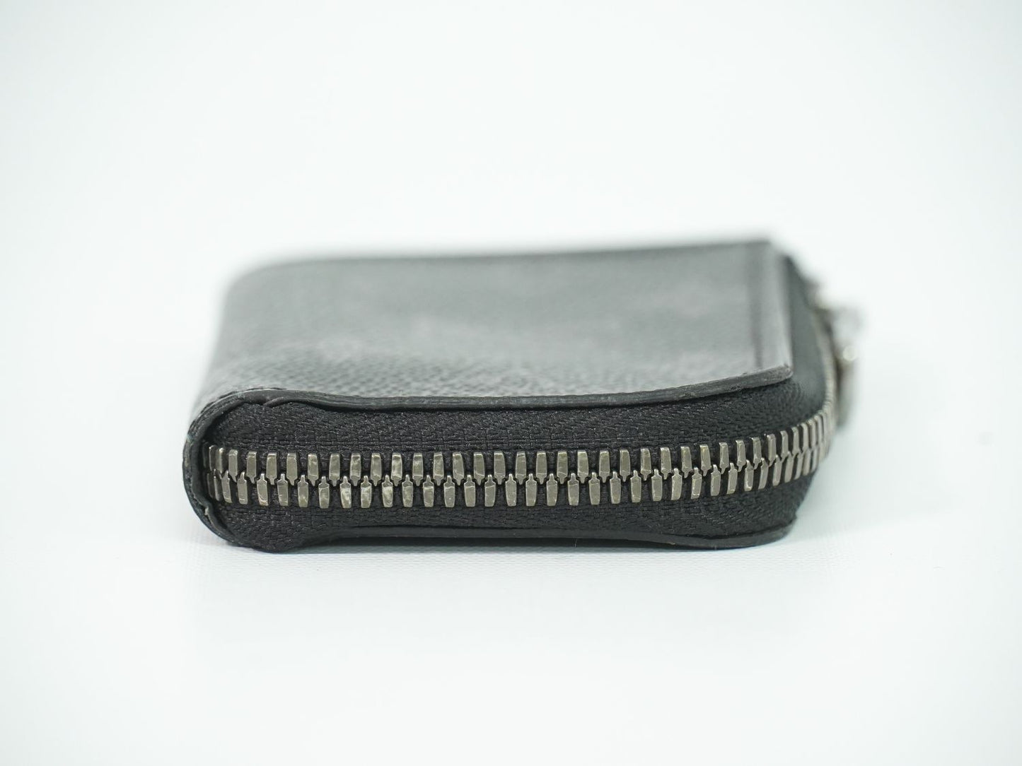 Louis Vuitton LV Porte-Monnaie Jour Monogram Eclipse Coin Case Black Gray — view 4