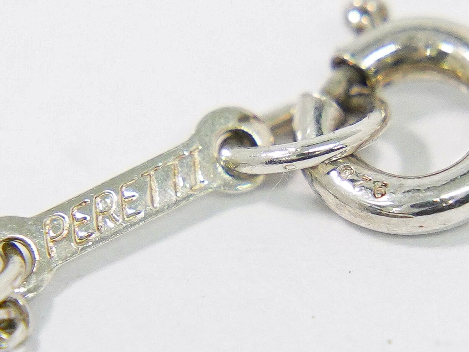 Tiffany & Co Bean 925 Necklace Pendant Silver — view 7