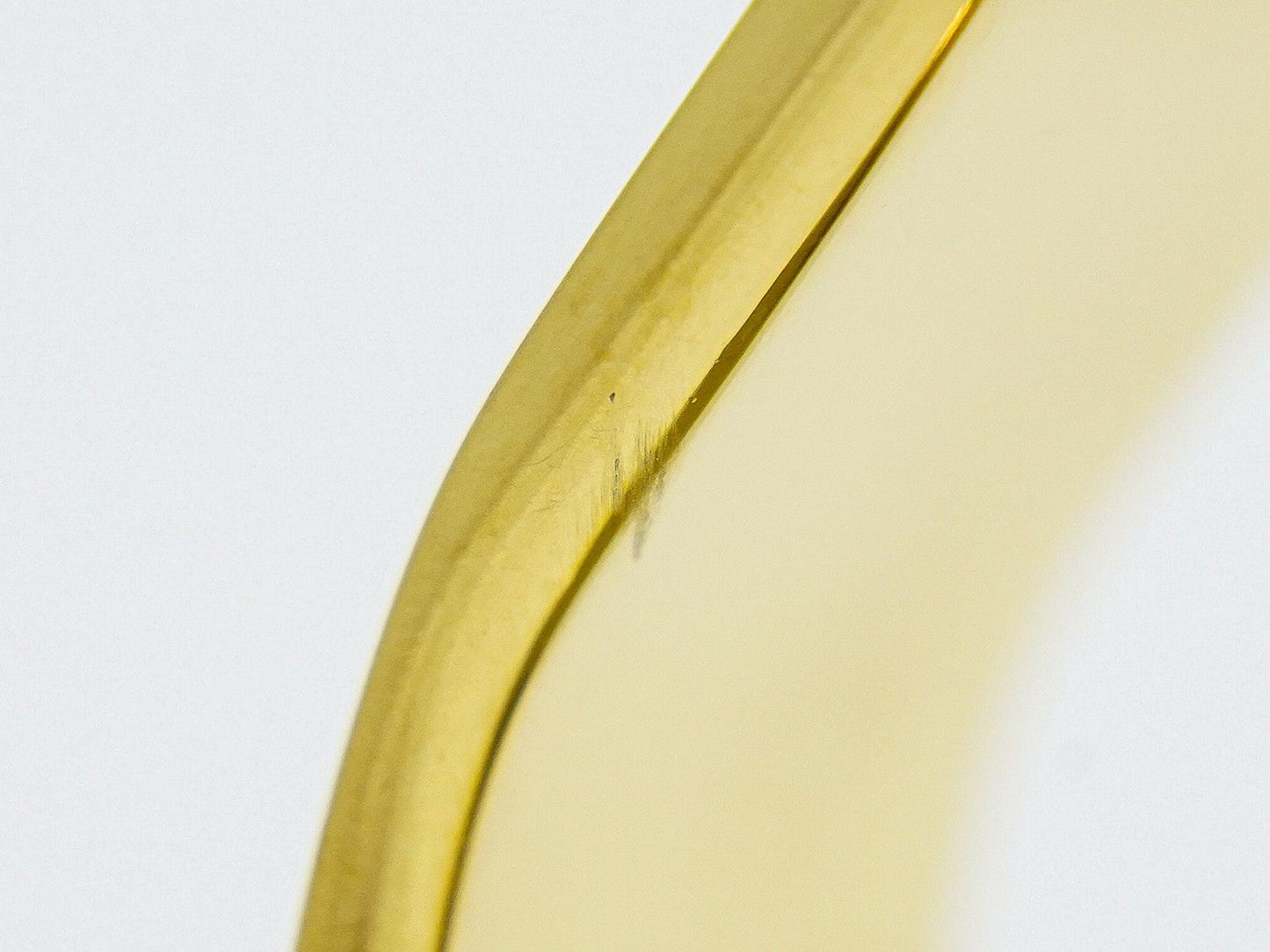 Hermes Enamel GM Bangle Bracelet Cloisonne Gold Plated Navy Email — view 8