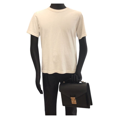 Louis Vuitton Epi Monceau 2-Way Black Silver Leather Shoulder Bag — view 7