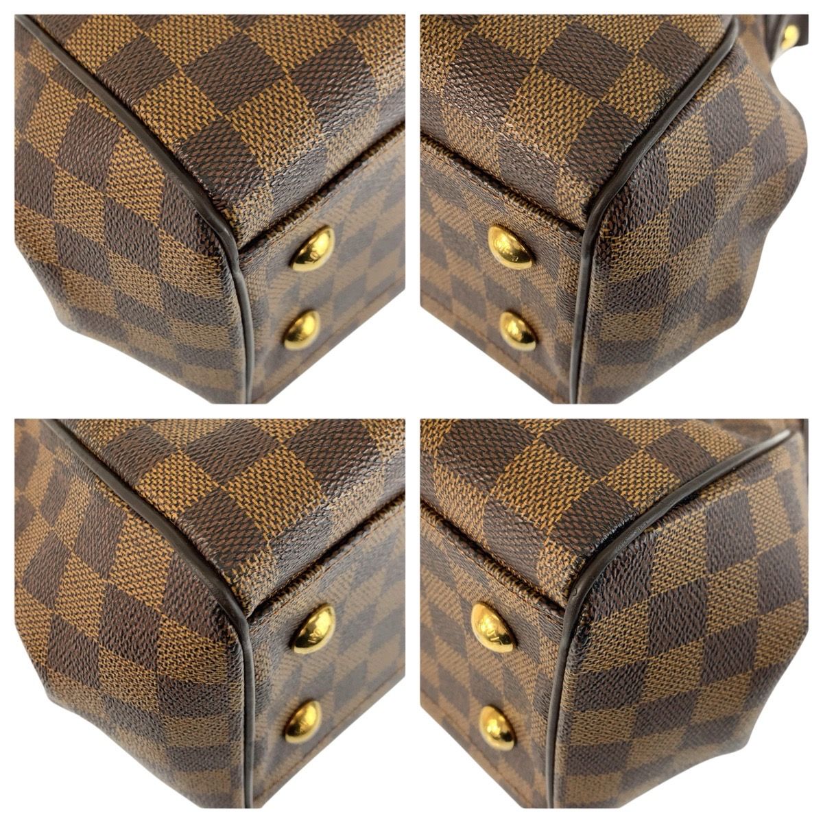 Louis Vuitton Damier Trevi PM Brown 2-Way Shoulder Bag — view 4