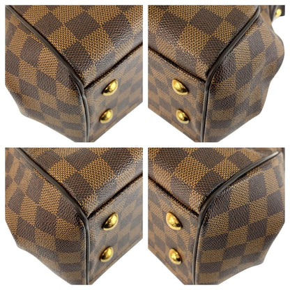 Louis Vuitton Damier Trevi PM Brown 2-Way Shoulder Bag — view 4