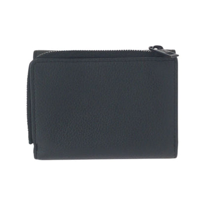 Louis Vuitton Aerogram Portefeuille Pilot Black Leather Folded Wallet Compact — view 2