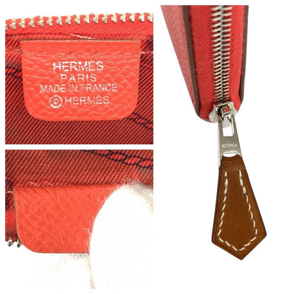Hermes Azap Compact Mini Silk in Jaipur Veau Coin Purse — view 3
