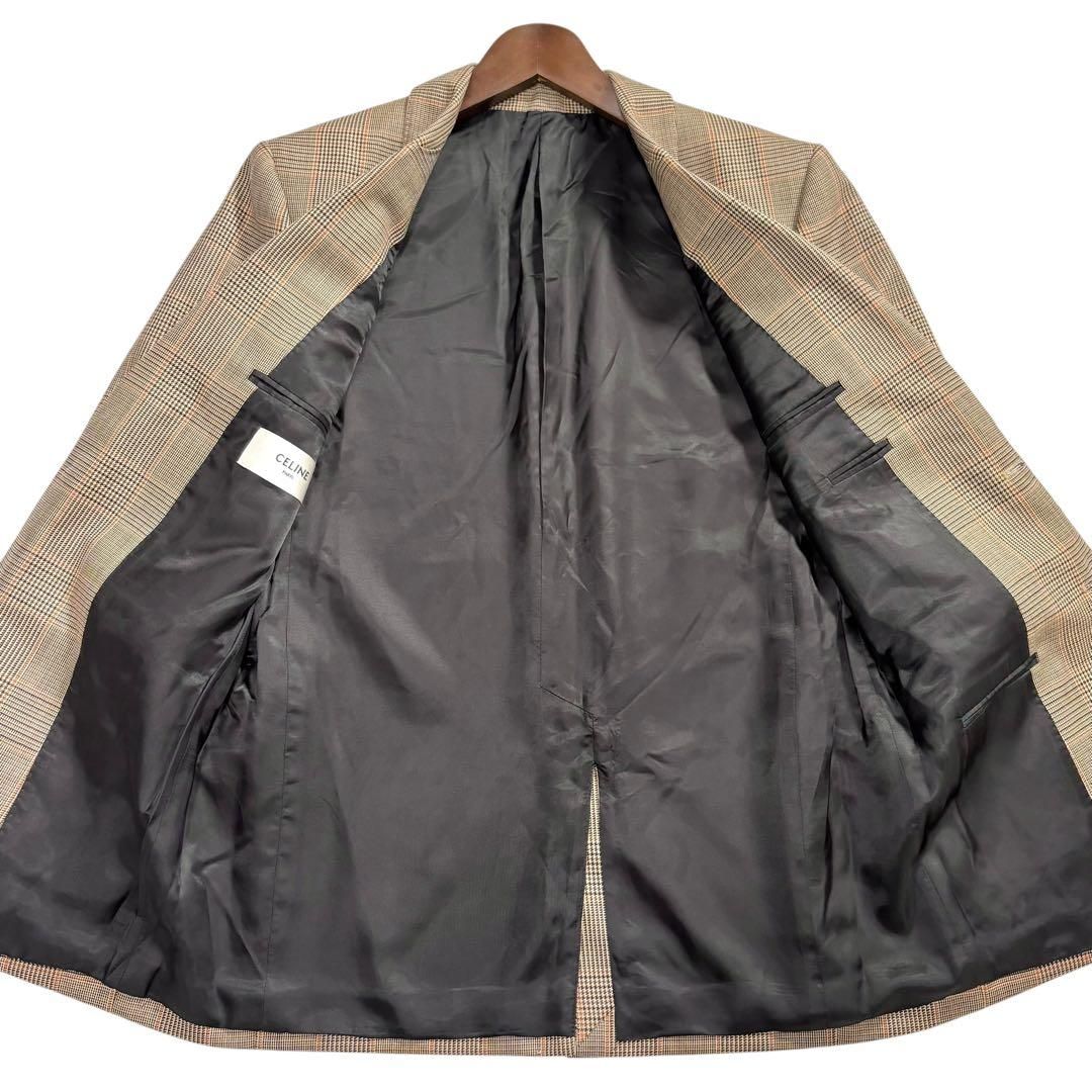 Celine Brown Wool Tailored Jacket — view 8