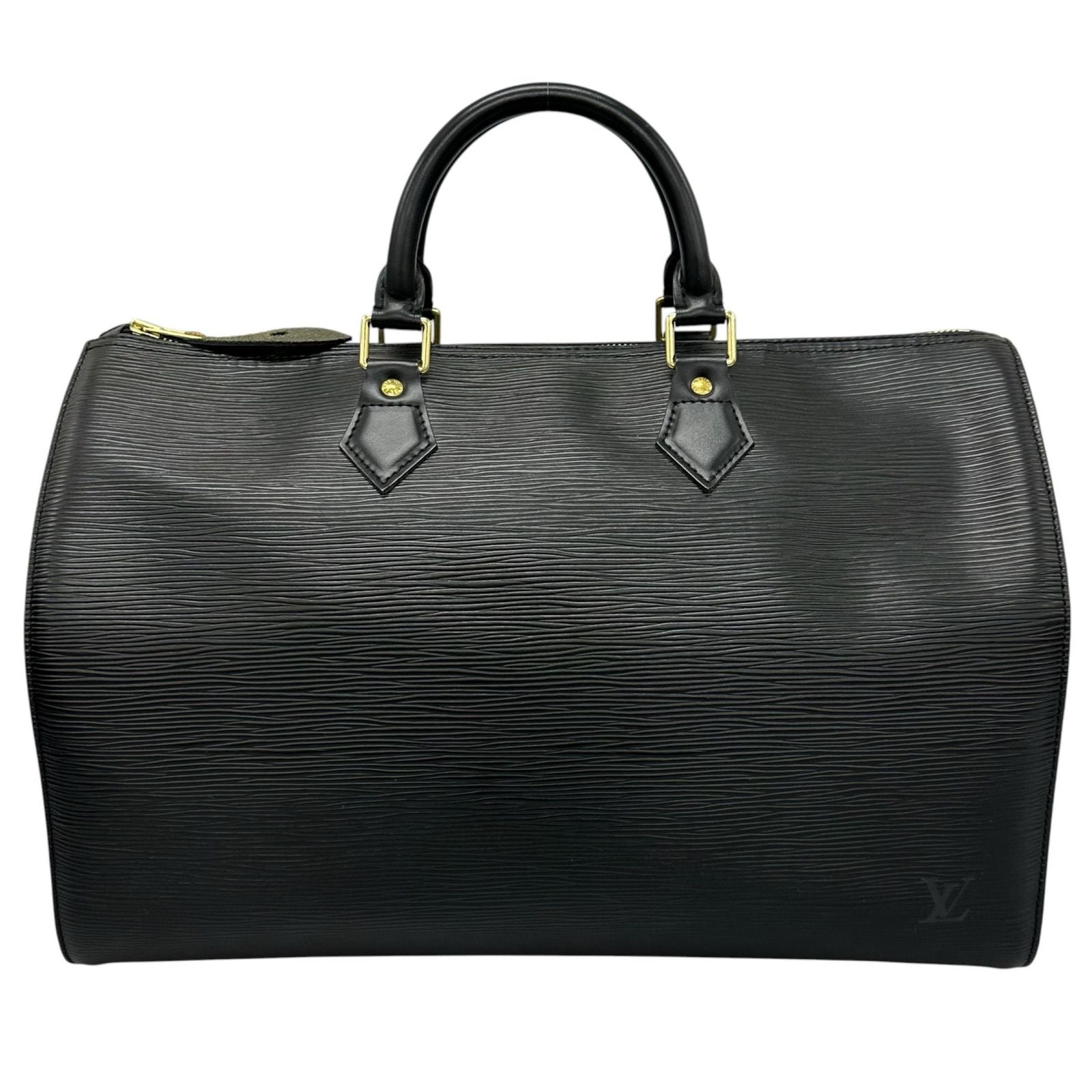 Louis Vuitton Boston Bag Speedy 35 Black Epi