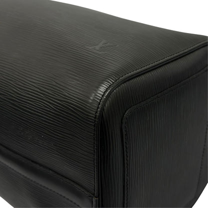 Louis Vuitton Boston Bag Speedy 35 Black Epi — view 7