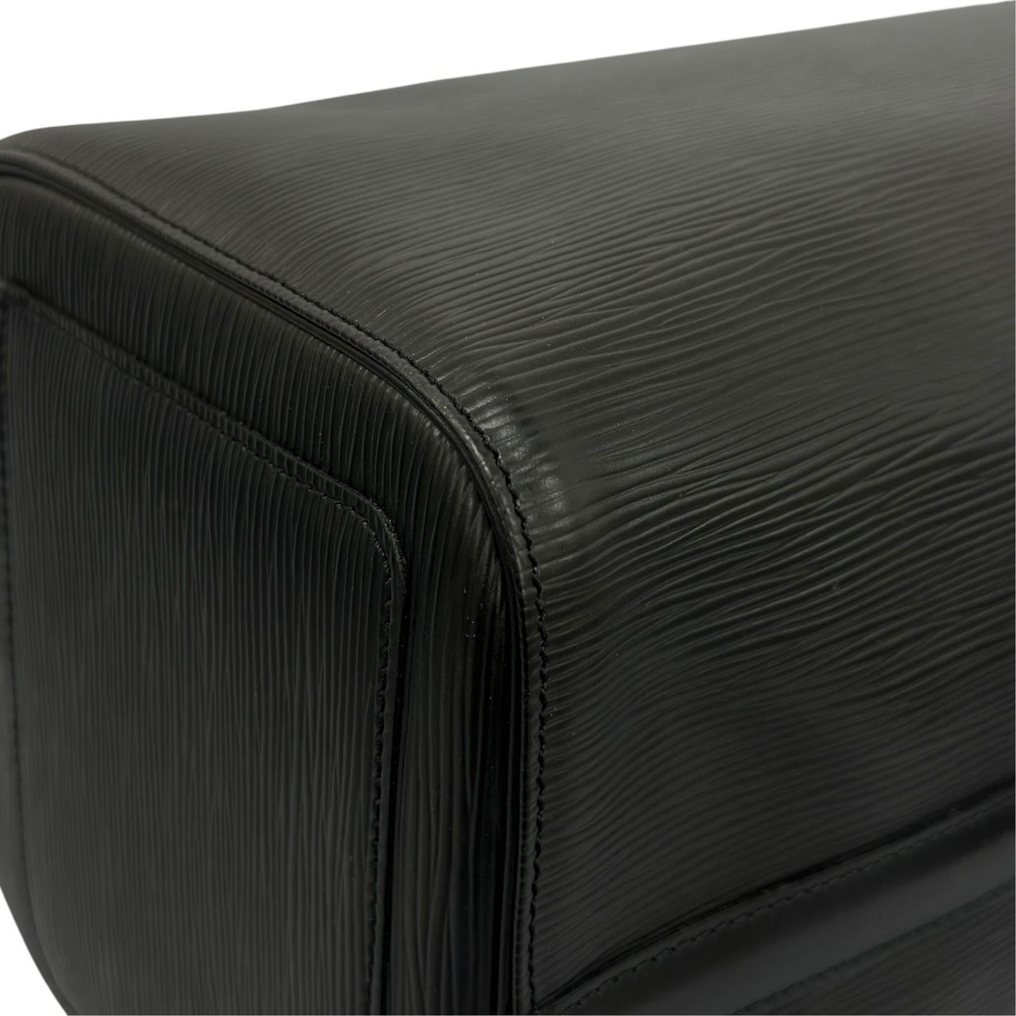 Louis Vuitton Boston Bag Speedy 35 Black Epi — view 8