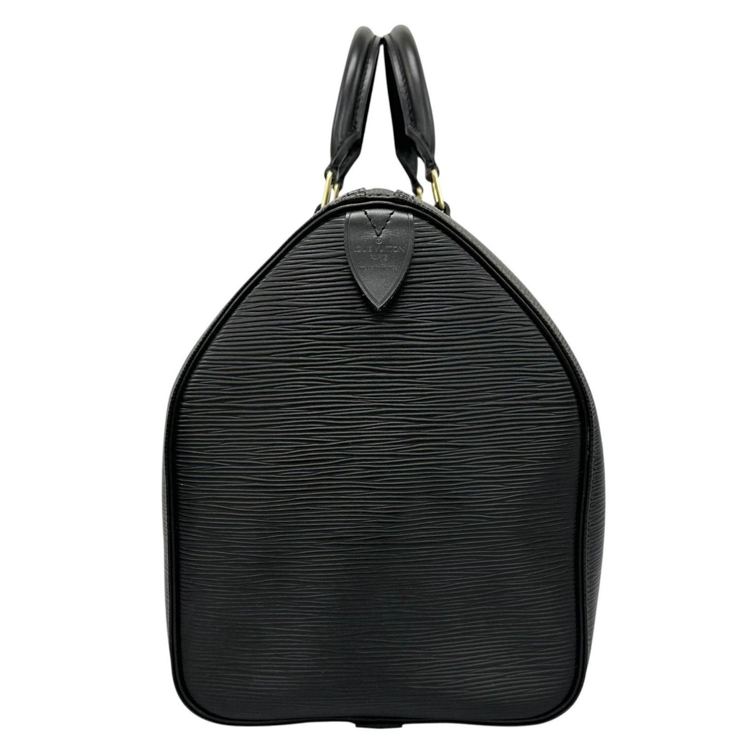 Louis Vuitton Boston Bag Speedy 35 Black Epi — view 3