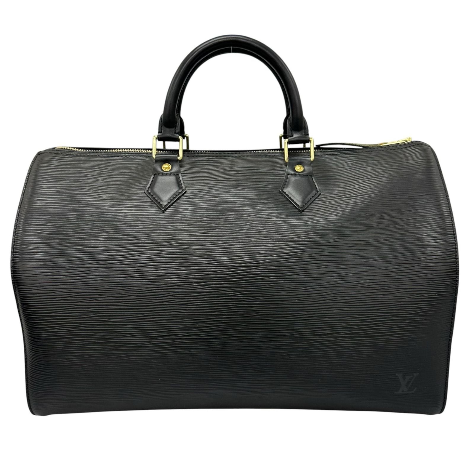 Louis Vuitton Boston Bag Speedy 35 Black Epi — view 2