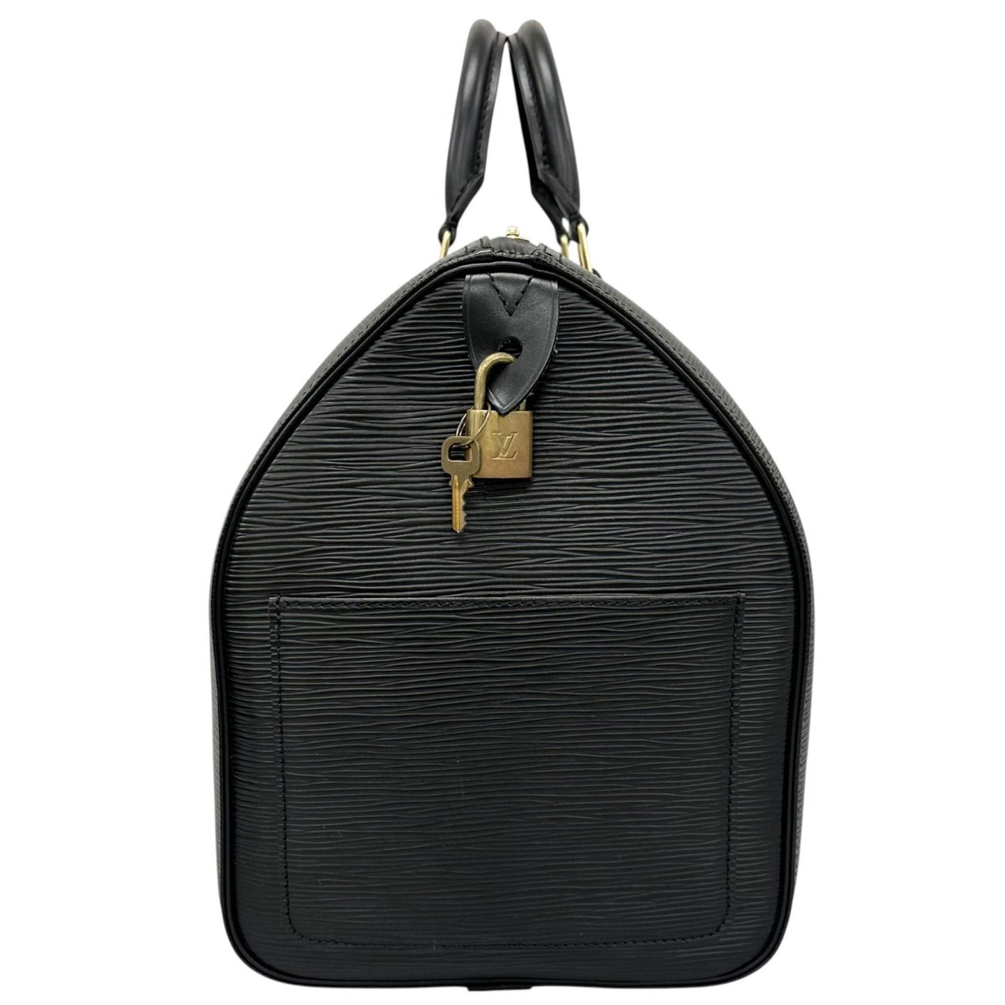 Louis Vuitton Boston Bag Speedy 35 Black Epi — view 4