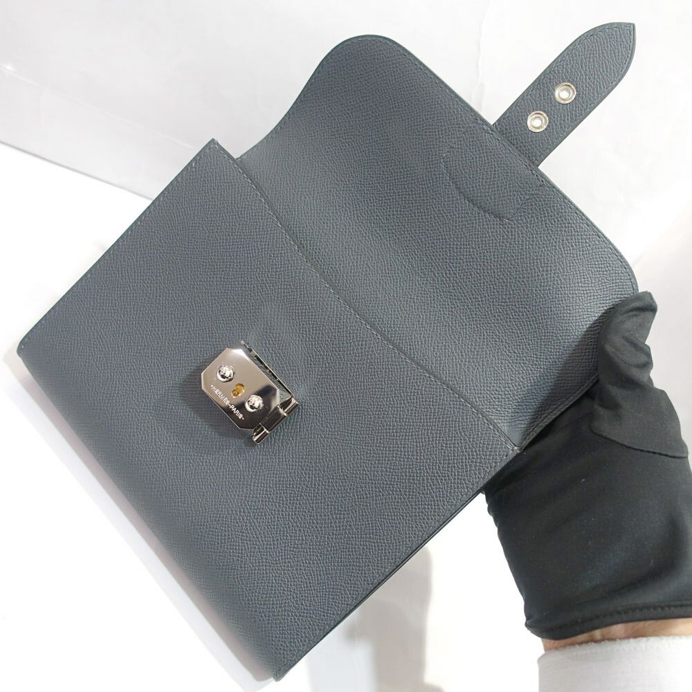 Hermes Sac a Depeches 21 Veau Epsom Grimisty Shoulder Bag — view 6