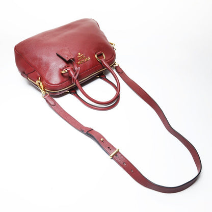 Prada Shoulder Bag 2-Way Vitello Phoenix — view 9